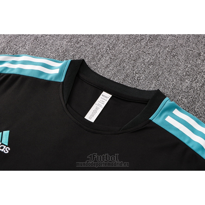 Chandal del Real Madrid Manga Corta 2022-2023 Negro